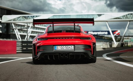 2023 Porsche 911 GT3 RS (Color: Guards Red) Rear Wallpapers 450x275 (22)