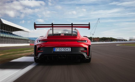2023 Porsche 911 GT3 RS (Color: Guards Red) Rear Wallpapers 450x275 (4)