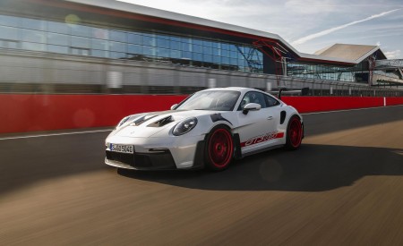 2023 Porsche 911 GT3 RS (Color: Ice Grey Metallic) Front Three-Quarter Wallpapers 450x275 (48)