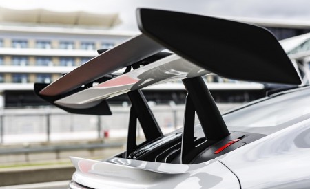 2023 Porsche 911 GT3 RS (Color: Ice Grey Metallic) Spoiler Wallpapers 450x275 (75)