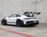 2023 Porsche 911 GT3 RS (Color: White) Rear Three-Quarter Wallpapers 150x120