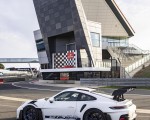 2023 Porsche 911 GT3 RS (Color: White) Rear Three-Quarter Wallpapers 150x120