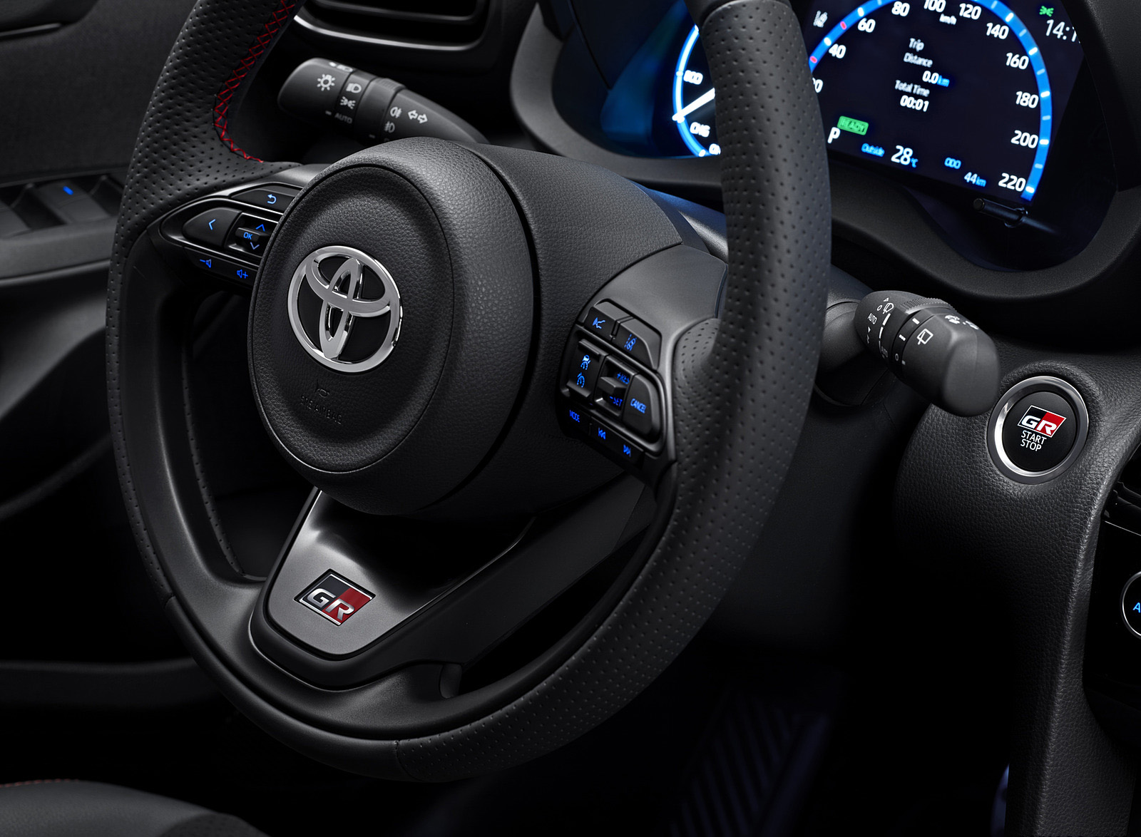 2023 Toyota Yaris Cross GR SPORT Interior Steering Wheel Wallpapers (14)