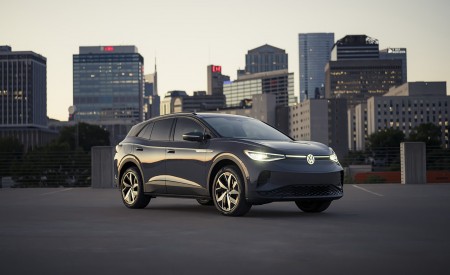 2023 Volkswagen ID.4 AWD Pros S Plus Front Three-Quarter Wallpapers 450x275 (83)