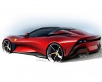 2022 Ferrari SP51 Design Sketch Wallpapers  150x120 (14)