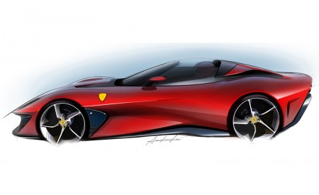 2022 Ferrari SP51 Design Sketch Wallpapers 450x275 (12)