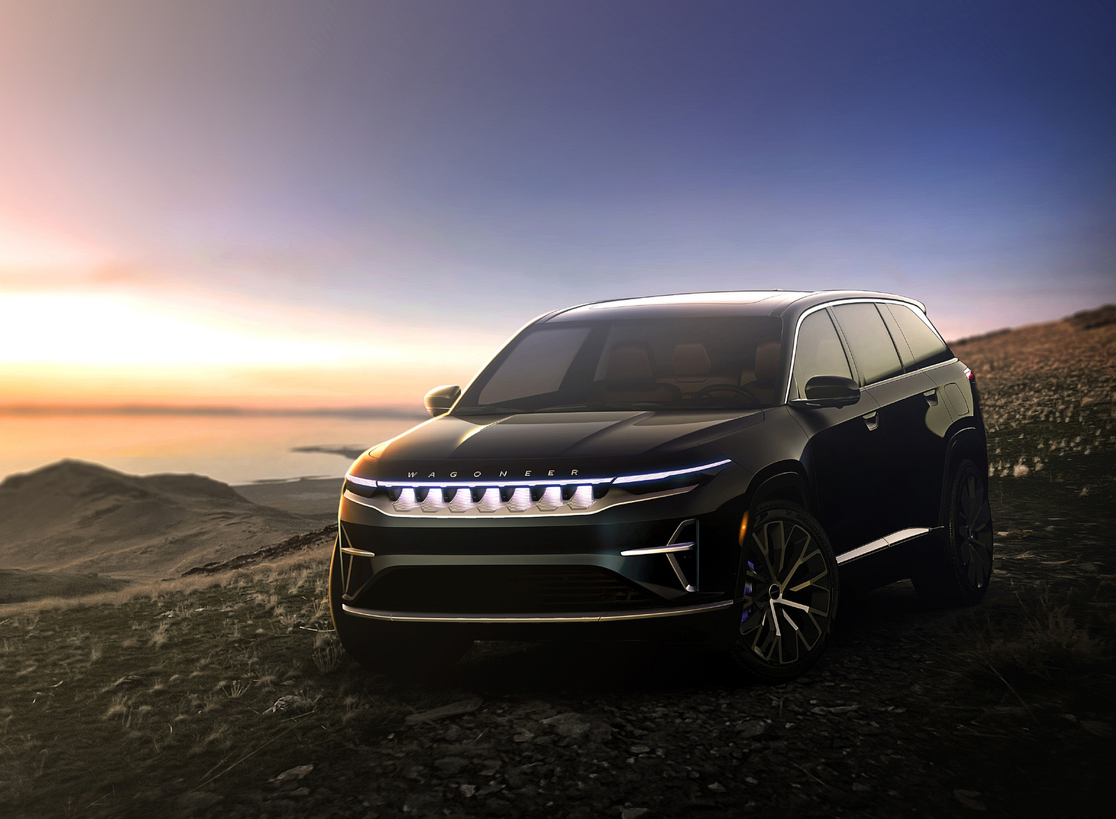 2022 Jeep Wagoneer S Concept Front Three-Quarter Wallpapers (3)