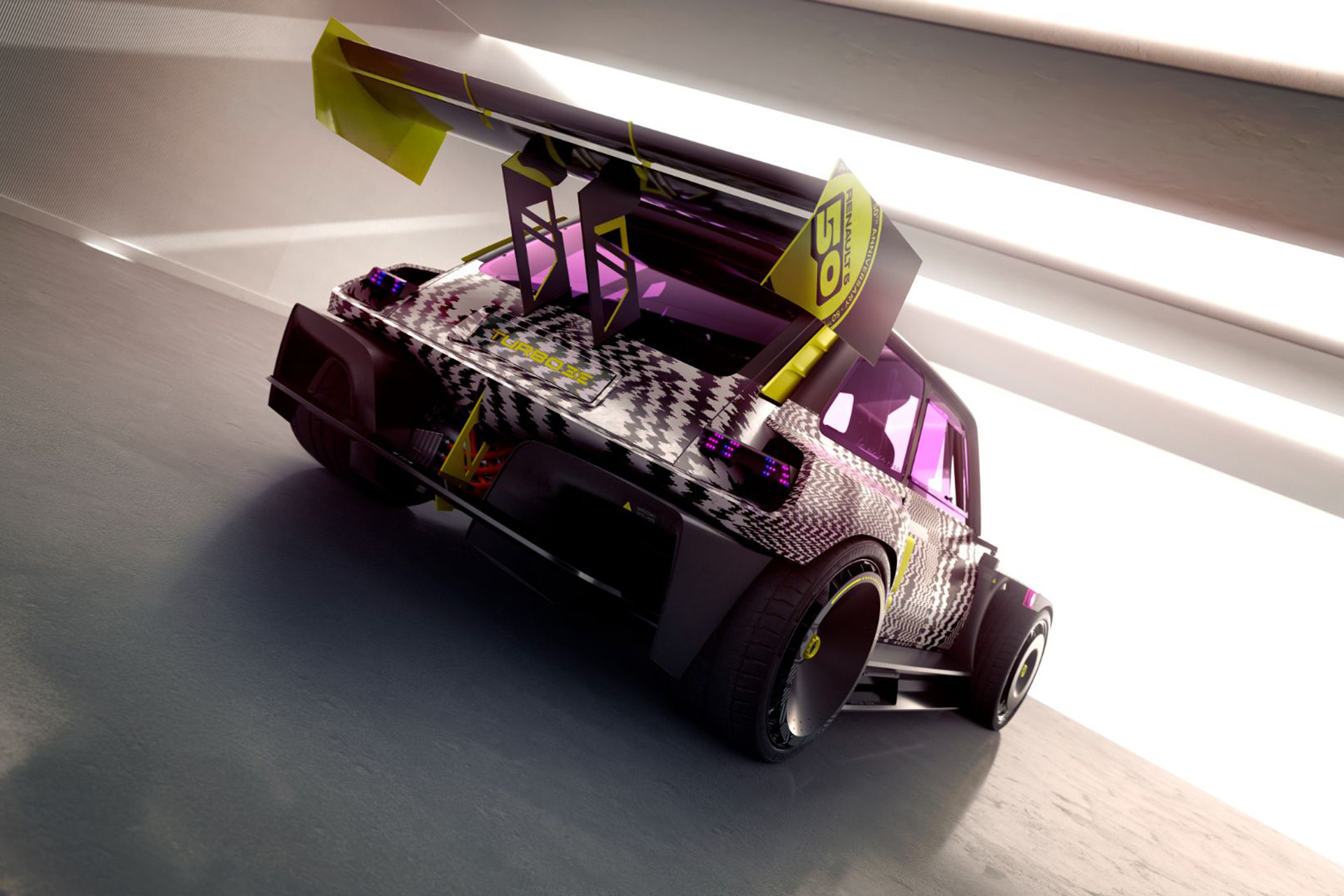 2022 Renault R5 Turbo 3E Concept Rear Wallpapers (4)
