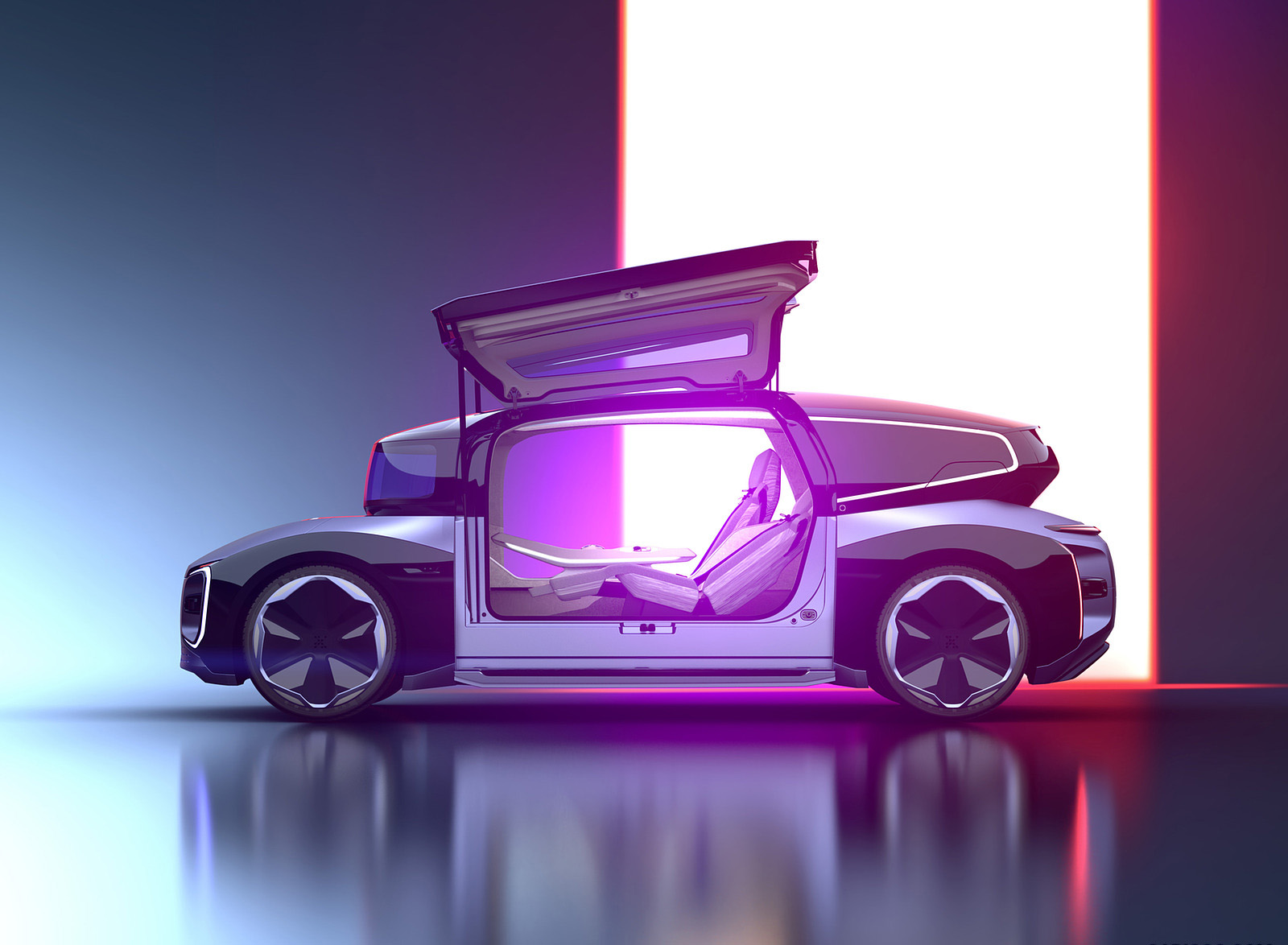 2022 Volkswagen GEN.TRAVEL Concept Side Wallpapers (9)