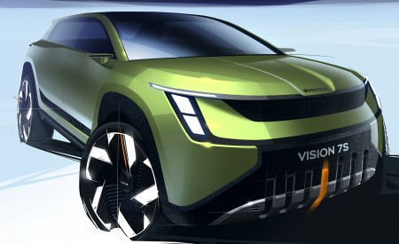2022 Škoda Vision 7S Design Sketch Wallpapers  450x275 (25)