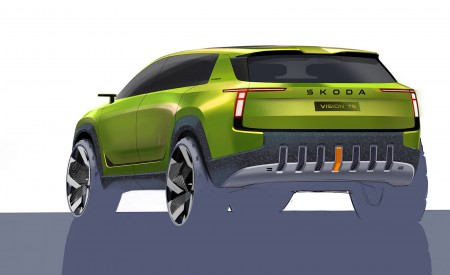 2022 Škoda Vision 7S Design Sketch Wallpapers 450x275 (36)