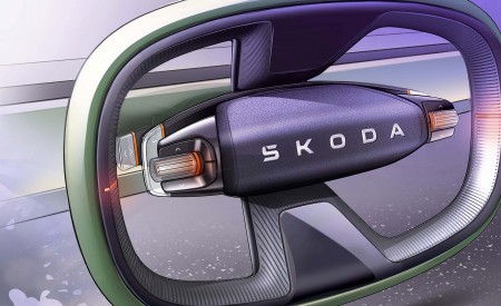 2022 Škoda Vision 7S Design Sketch Wallpapers 450x275 (55)