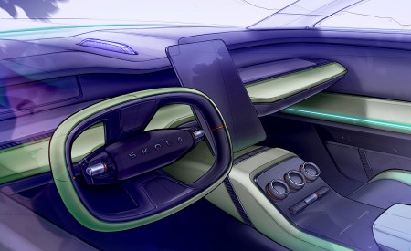 2022 Škoda Vision 7S Design Sketch Wallpapers  450x275 (52)