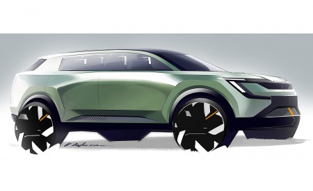 2022 Škoda Vision 7S Design Sketch Wallpapers  450x275 (31)