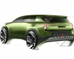 2022 Škoda Vision 7S Concept Design Sketch Wallpapers 150x120 (42)
