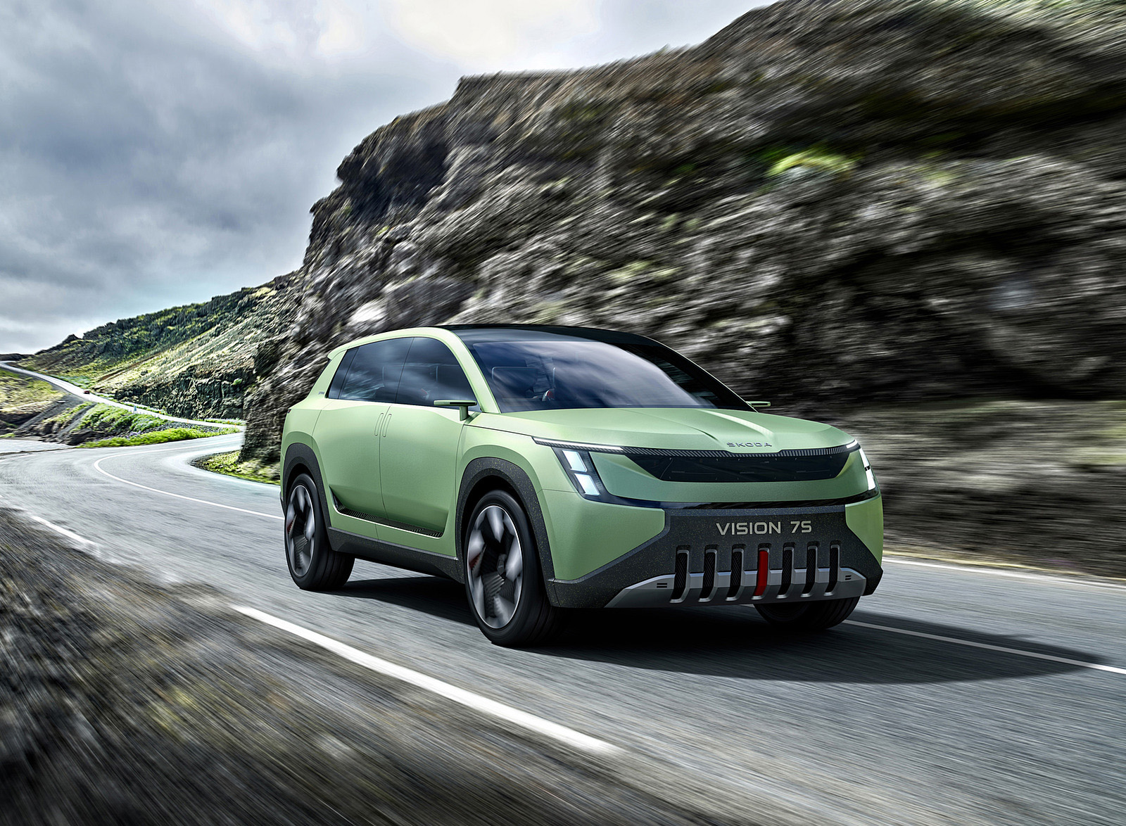2022 Škoda Vision 7S Concept Front Three-Quarter Wallpapers (1)