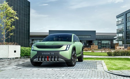2022 Škoda Vision 7S Front Wallpapers 450x275 (9)