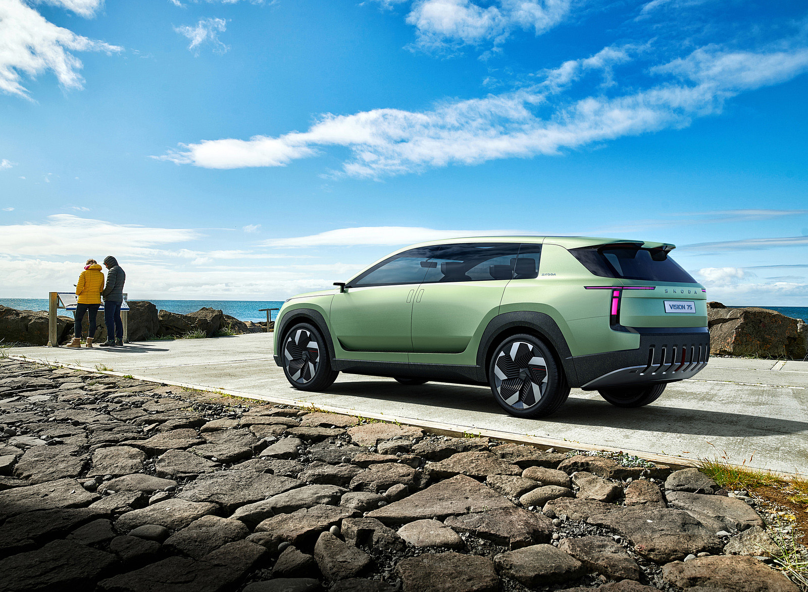 2022 Škoda Vision 7S Concept Rear Three-Quarter Wallpapers (4)