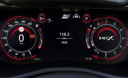 2023 Aston Martin DBX707 (Color: Q 2022 F1 Green) Digital Instrument Cluster Wallpapers 450x275 (124)