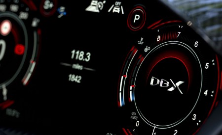 2023 Aston Martin DBX707 (Color: Q 2022 F1 Green) Digital Instrument Cluster Wallpapers 450x275 (125)
