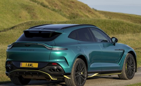2023 Aston Martin DBX707 (Color: Q 2022 F1 Green) Rear Three-Quarter Wallpapers 450x275 (84)