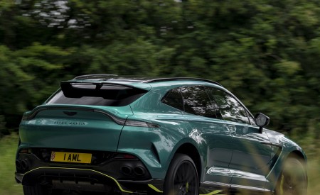 2023 Aston Martin DBX707 (Color: Q 2022 F1 Green) Rear Three-Quarter Wallpapers 450x275 (23)