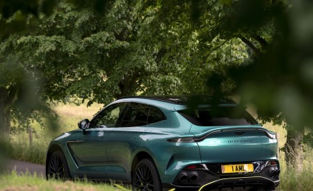 2023 Aston Martin DBX707 (Color: Q 2022 F1 Green) Rear Three-Quarter Wallpapers 450x275 (56)
