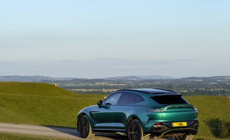 2023 Aston Martin DBX707 (Color: Q 2022 F1 Green) Rear Three-Quarter Wallpapers 450x275 (86)