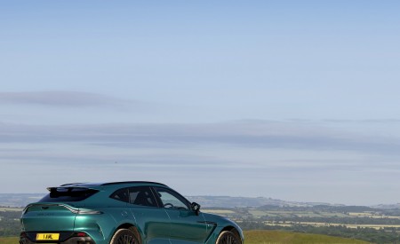 2023 Aston Martin DBX707 (Color: Q 2022 F1 Green) Rear Three-Quarter Wallpapers 450x275 (99)
