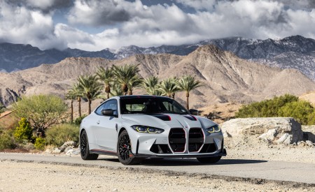 2023 BMW M4 CSL US version Front Three-Quarter Wallpapers 450x275 (10)