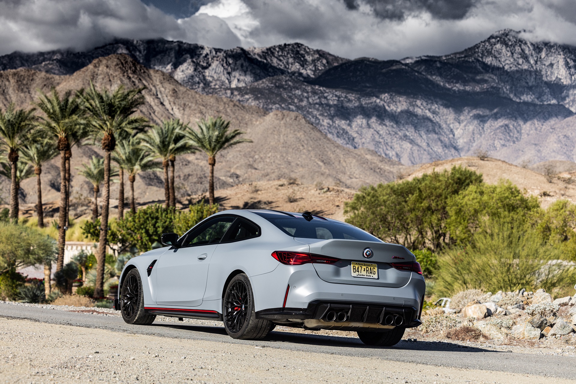 2023 BMW M4 CSL US version Rear Three-Quarter Wallpapers (12)