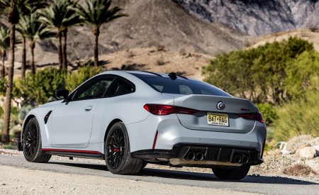 2023 BMW M4 CSL US version Rear Three-Quarter Wallpapers 450x275 (5)