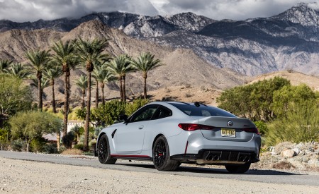2023 BMW M4 CSL US version Rear Three-Quarter Wallpapers 450x275 (13)