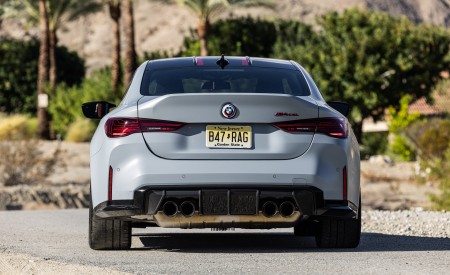 2023 BMW M4 CSL US version Rear Wallpapers 450x275 (7)