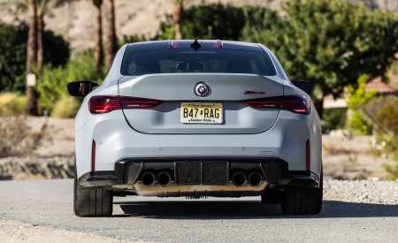 2023 BMW M4 CSL US version Rear Wallpapers 450x275 (8)