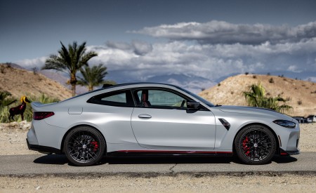 2023 BMW M4 CSL US version Side Wallpapers 450x275 (15)