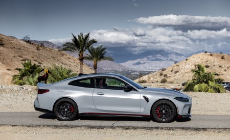 2023 BMW M4 CSL US version Side Wallpapers 450x275 (18)