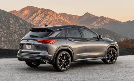 2023 Infiniti QX50 Sport Rear Three-Quarter Wallpapers 450x275 (3)