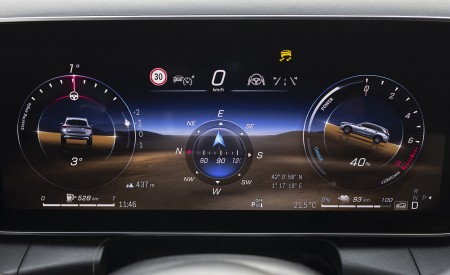 2023 Mercedes-Benz GLC 400 e Plug-In Hybrid 4MATIC AMG Line (Color: Spectral Blue) Digital Instrument Cluster Wallpapers 450x275 (37)