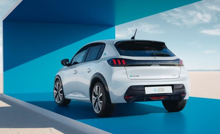 2023 Peugeot e-208 Rear Wallpapers 450x275 (2)