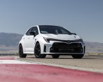 2023 Toyota GR Corolla Morizo Edition (Color: Wind Chill Pearl) Front Three-Quarter Wallpapers 150x120
