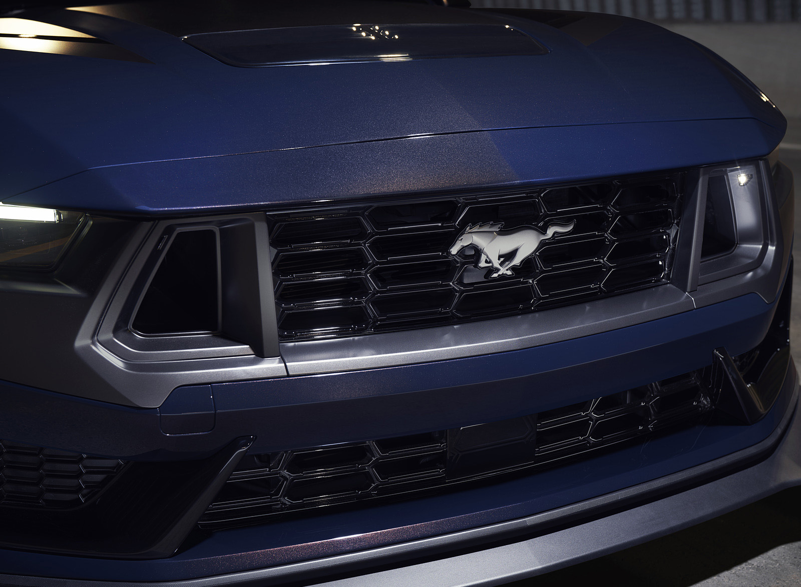 2024 Ford Mustang Dark Horse Grille Wallpapers (10)