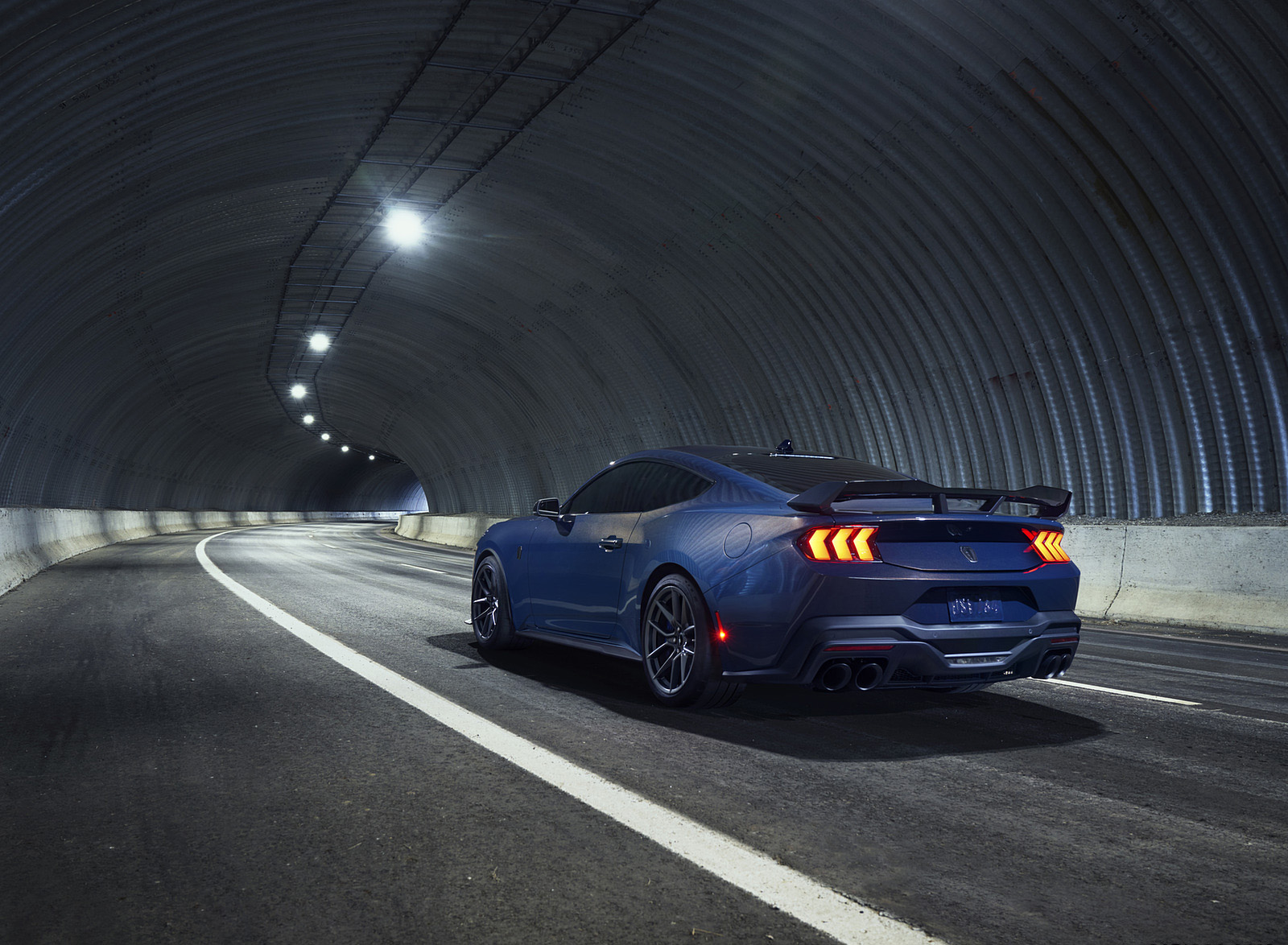 2024 Ford Mustang Dark Horse Rear Three-Quarter Wallpapers (5)