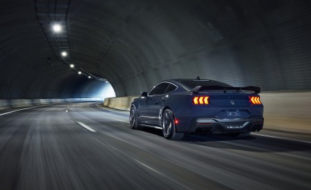 2024 Ford Mustang Dark Horse Rear Three-Quarter Wallpapers 450x275 (3)