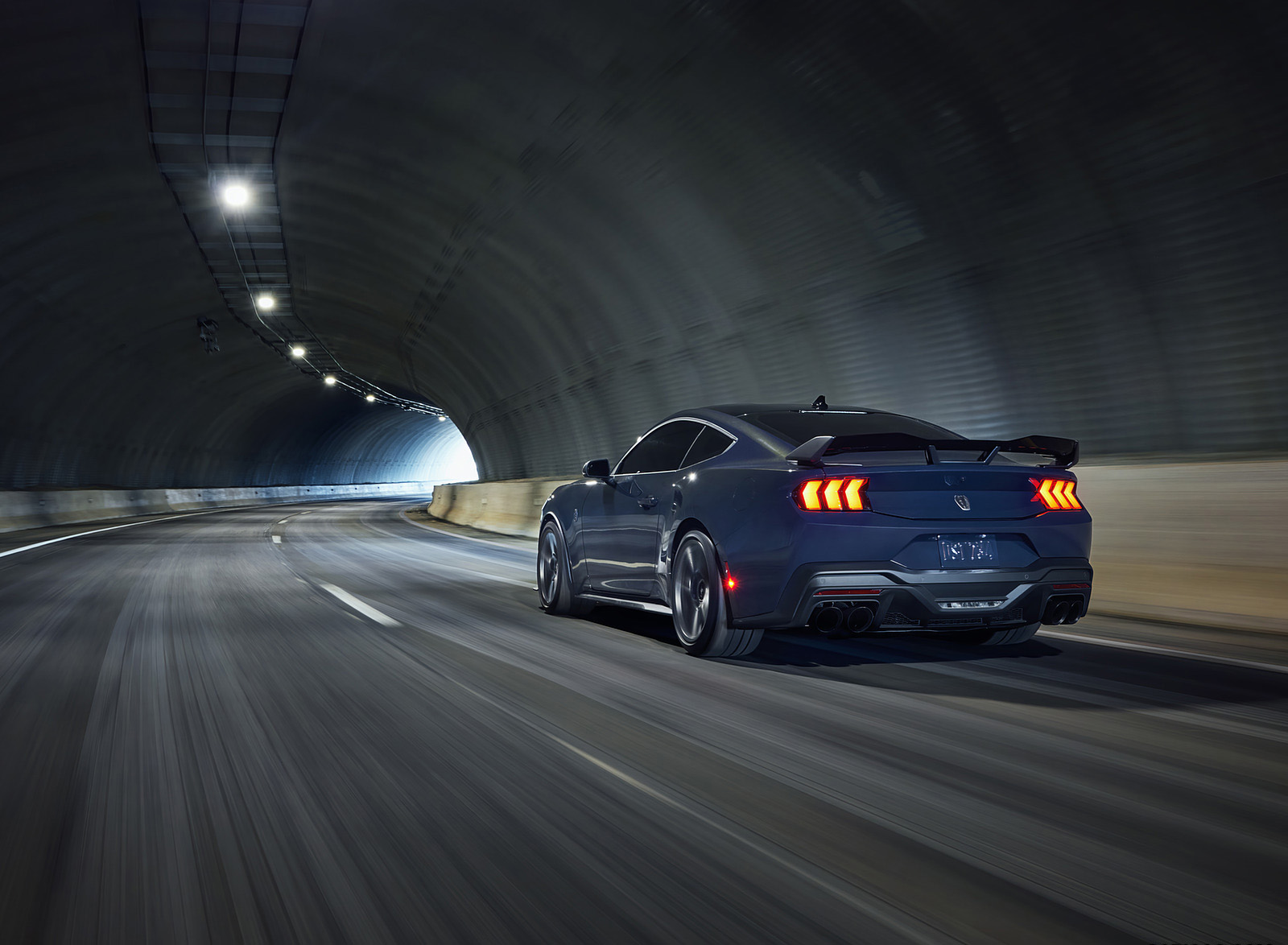 2024 Ford Mustang Dark Horse Rear Three-Quarter Wallpapers (3)