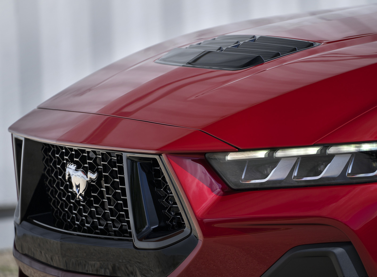 2024 Ford Mustang GT Convertible Grille Wallpapers (5)