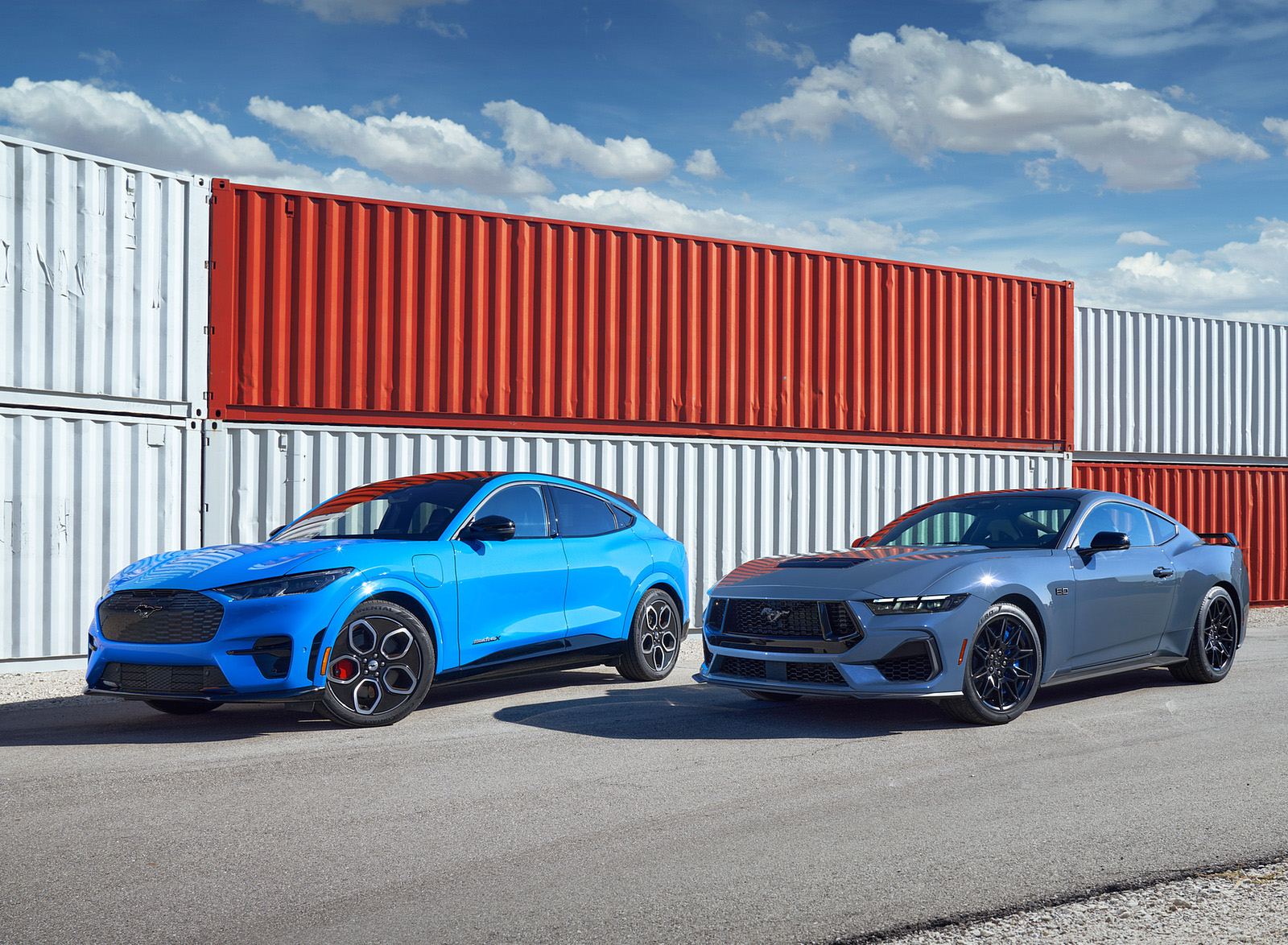 2024 Ford Mustang GT and Mustang Mach-E Wallpapers #11 of 21