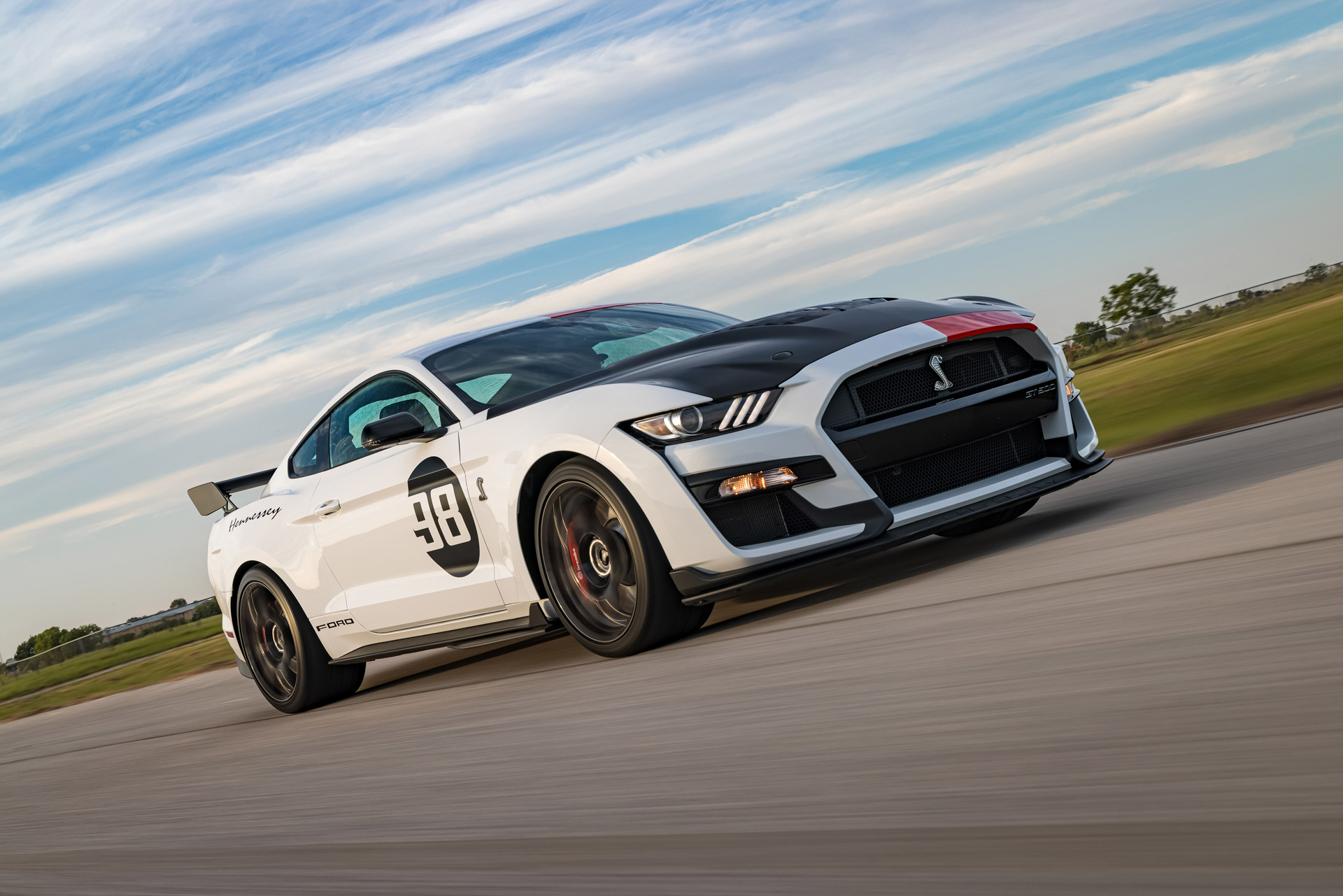 2022 Hennessey Venom 1200 Mustang GT500 Front Three-Quarter Wallpapers (1)