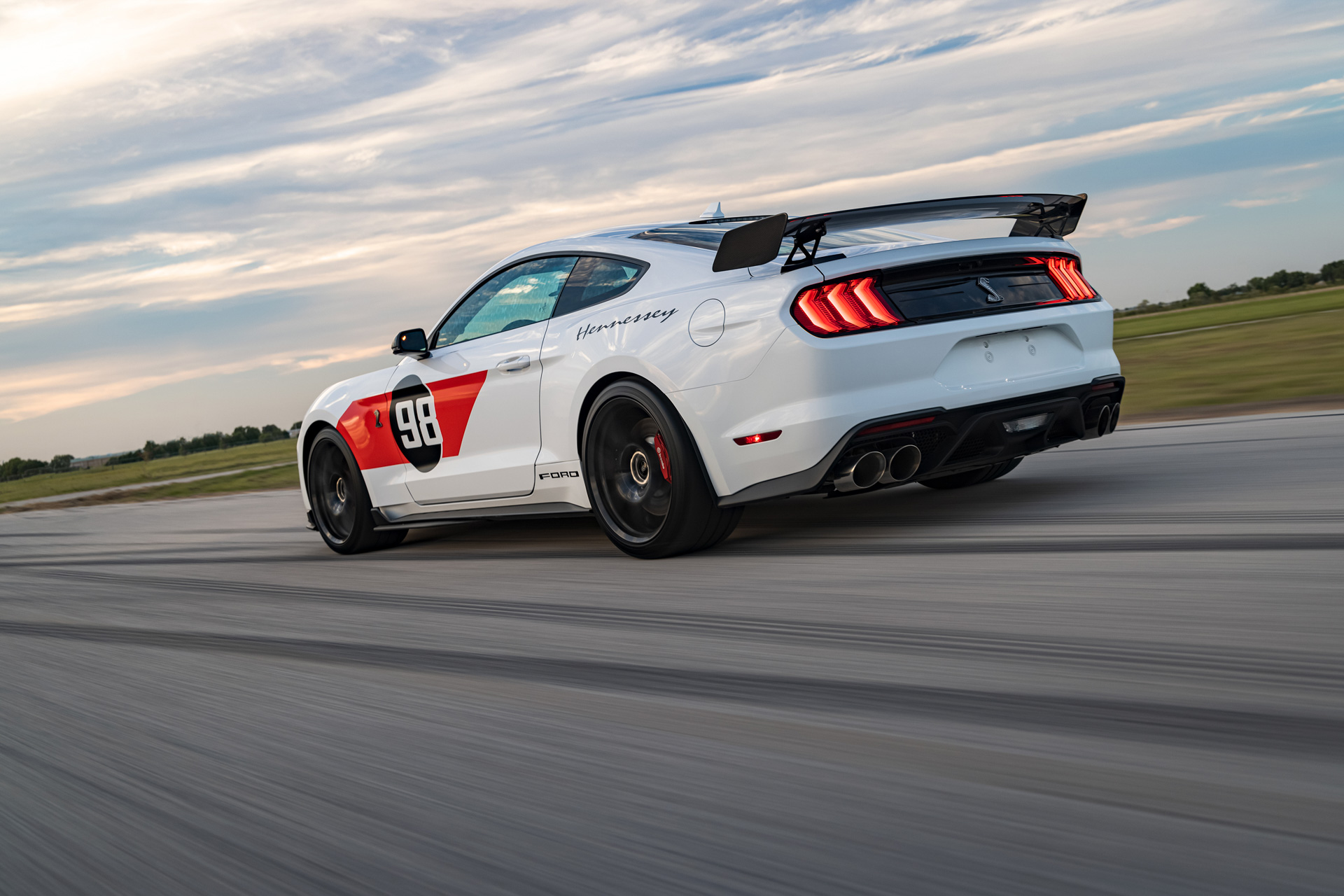 2022 Hennessey Venom 1200 Mustang GT500 Rear Three-Quarter Wallpapers (3)