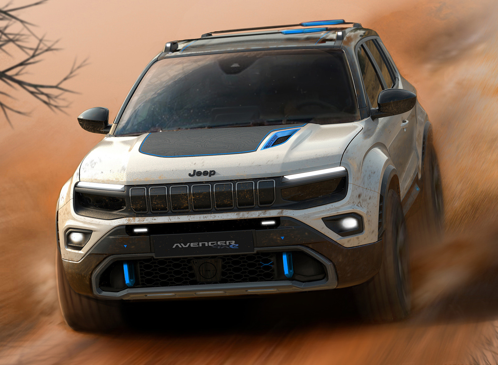2022 Jeep Avenger 4x4 Concept Front Wallpapers (3)